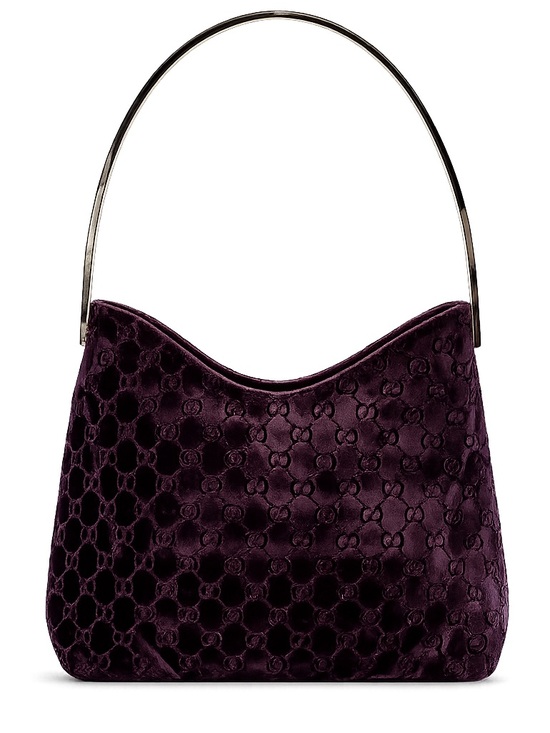 Gucci Handbags - ❤️🔥FlaShSaLE❤️🔥Rare Vintage Gucci Tom Ford Velvet Bag in Deep Plum $1049